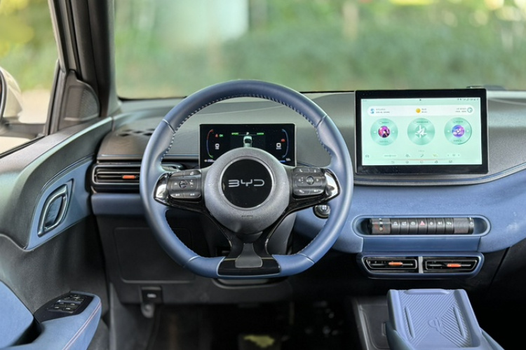 比亚迪 海鸥 2025款 405km 飞翔版中控内饰7003