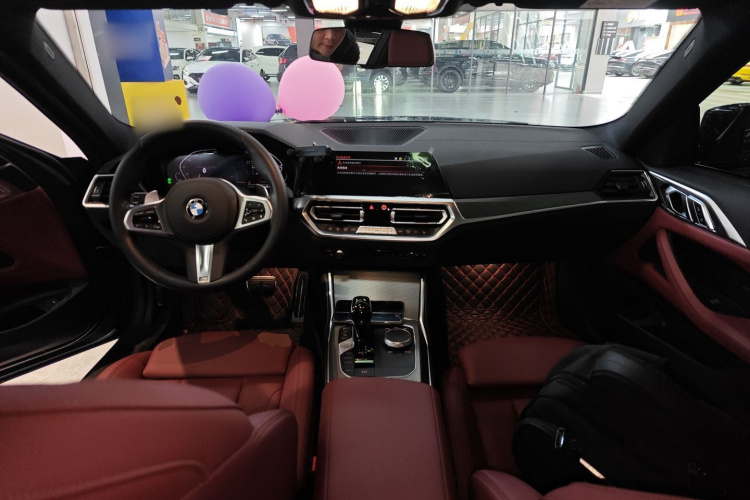 宝马4系 2022款 改款 425i M运动曜夜套装中控内饰12