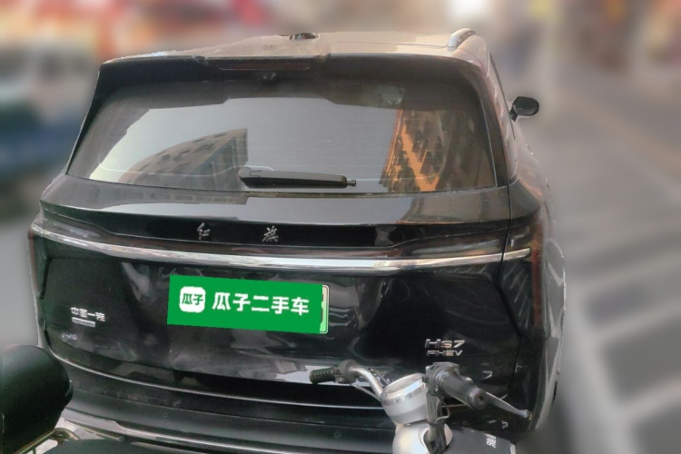 红旗HS7 PHEV 2024款 2.0T PHEV 四驱旗畅版 7座车身外观6