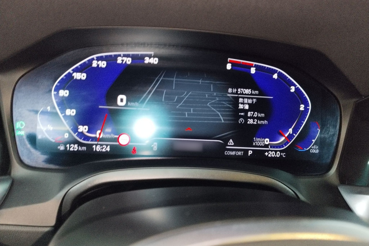 宝马3系 2022款 325i M运动曜夜套装局部细节14