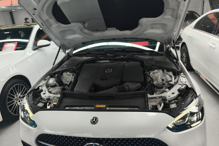 奔驰C级 2022款 C 260 L 皓夜运动版局部细节24