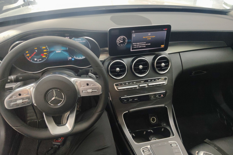 奔驰C级 2020款 C 200 L 时尚型运动版中控内饰12