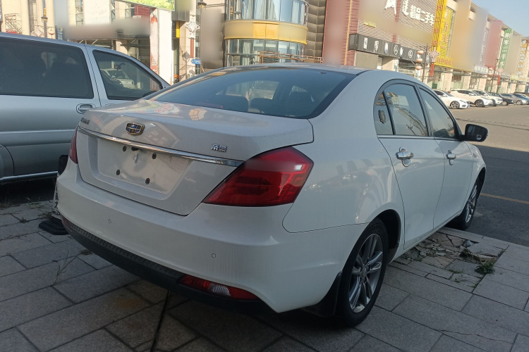 吉利汽车 帝豪 2017款 三厢百万款 1.5L 手动向上版车身外观7