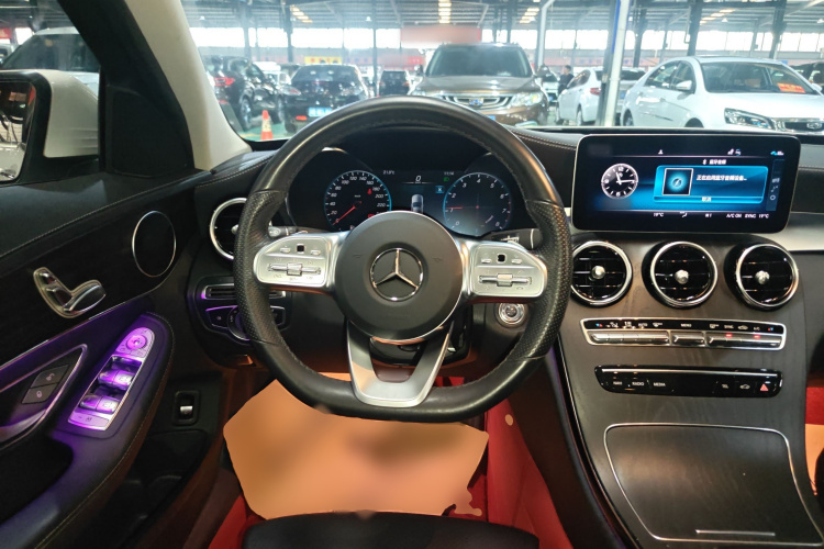 奔驰C级 2021款 C 200 L 时尚型运动版中控内饰13