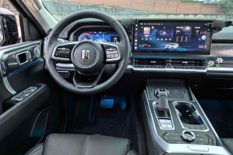 坦克400新能源 2024款 Hi4-T 城市版中控内饰7001