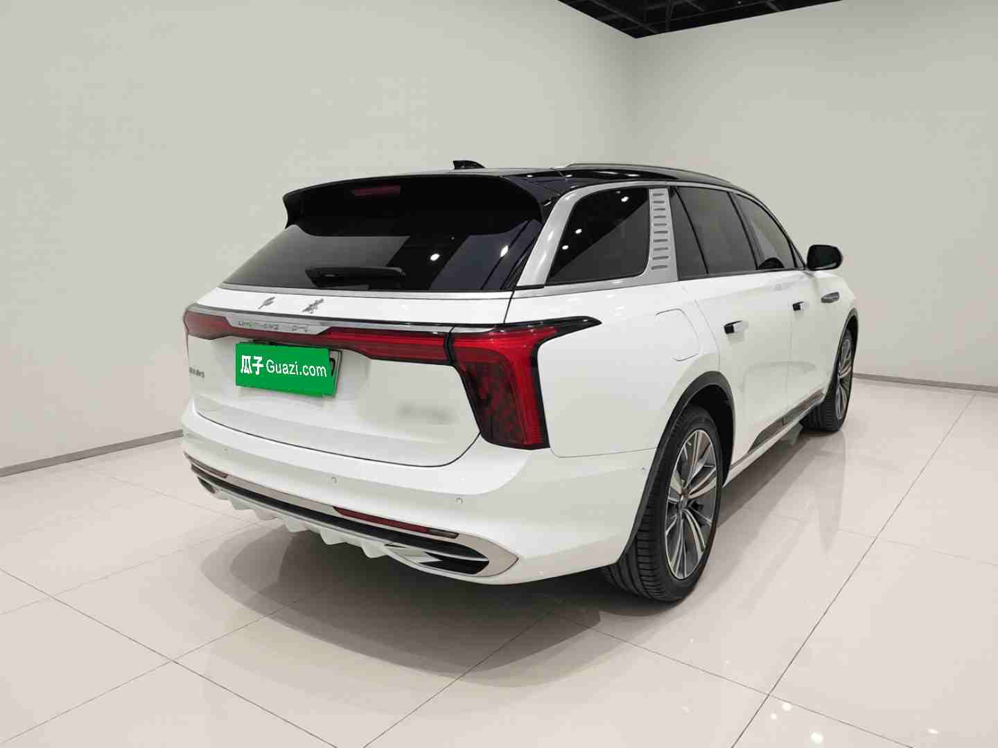 红旗E-HS9右后45度外观实拍