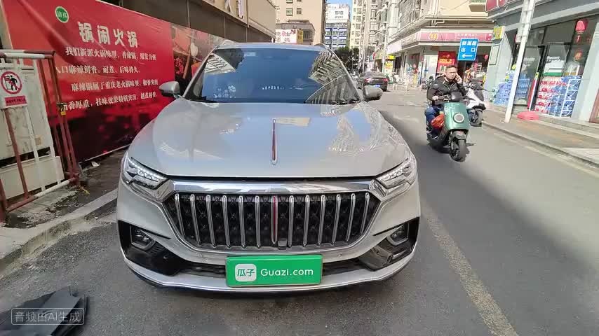 红旗HS5 2022款 2.0T 智联旗享四驱版检测视频1