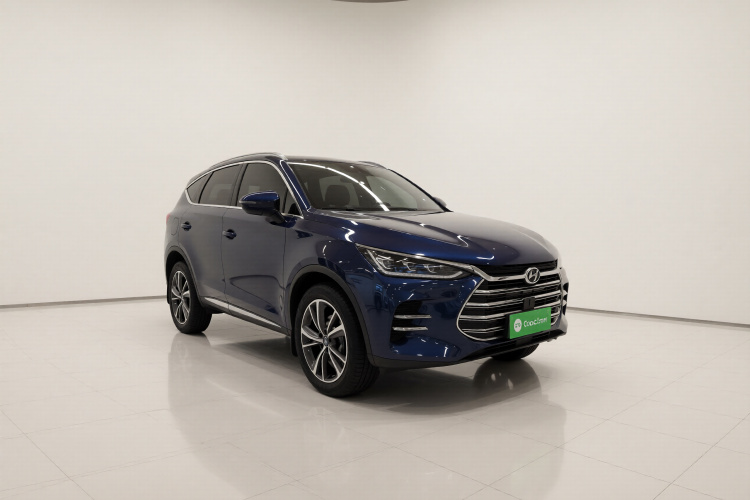 比亚迪 唐新能源 2019款 DM 2.0T 全时四驱智联创享型 7座 国VI车身外观3