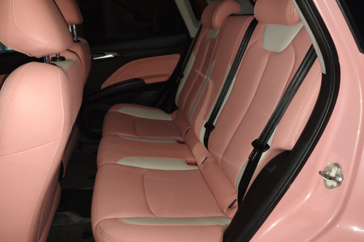 哪吒汽车 哪吒V 2022款 潮 400 Lite 粉色定制款中控内饰21