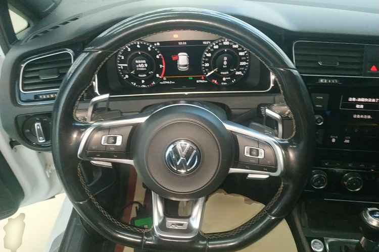 大众 高尔夫 2019款 280TSI DSG R-Line型 国VI中控内饰13