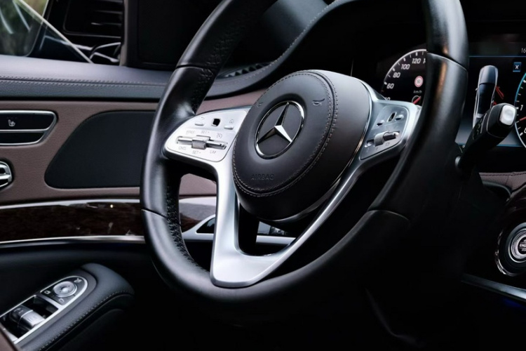 奔驰S级 2020款 S 350 L 商务型 臻藏版中控内饰7002