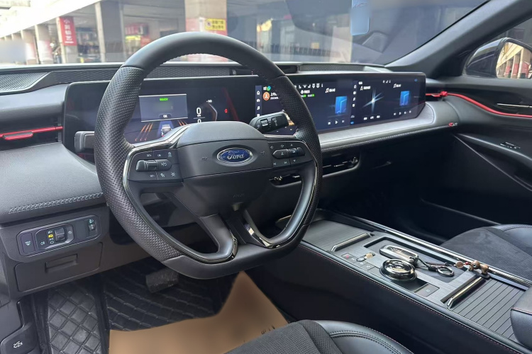 福特 蒙迪欧 2025款 2.0T EcoBoost E 混动 运动版 ST-Line中控内饰7005