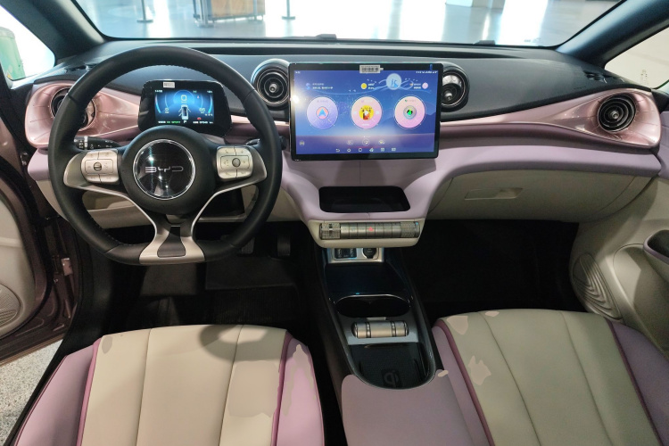 比亚迪 海豚 2021款 405km 时尚版中控内饰12