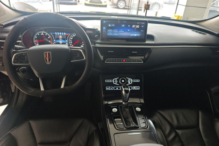 红旗H5 2019款 30TD 灵动版中控内饰12