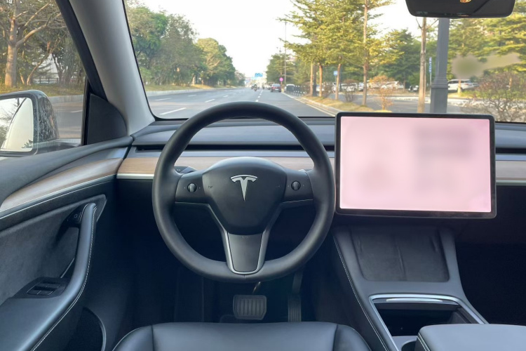 特斯拉 Model Y 2022款 长续航全轮驱动版中控内饰7005