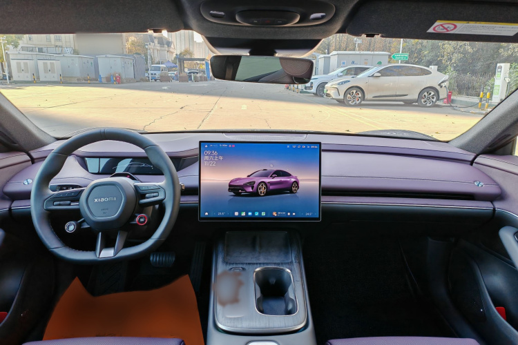 小米汽车 小米SU7 2024款 后驱超长续航高阶智驾Pro版中控内饰7001