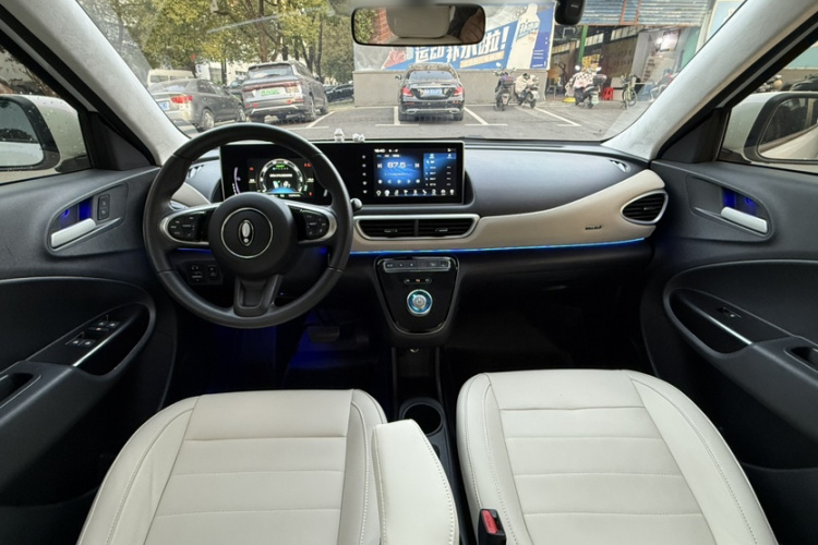 欧拉白猫 2022款 升级版 305km 豪华型 三元锂中控内饰7003