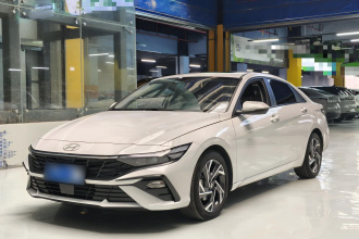 现代 伊兰特 2023款 1.5L CVT GLX精英版