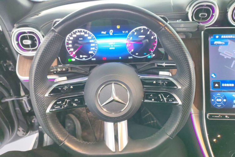 奔驰GLC 2023款 GLC 300 L 4MATIC 动感型 7座中控内饰13