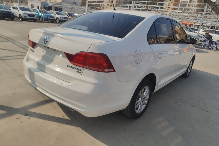 大众 桑塔纳 2017款 浩纳 1.6L 自动风尚版车身外观7