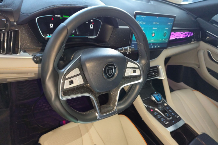 比亚迪 宋PLUS新能源 2021款 EV 旗舰型中控内饰7002