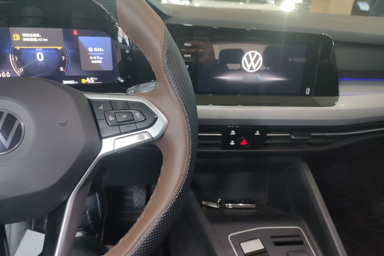 大众 高尔夫 2023款 改款 280TSI DSG Pro中控内饰12