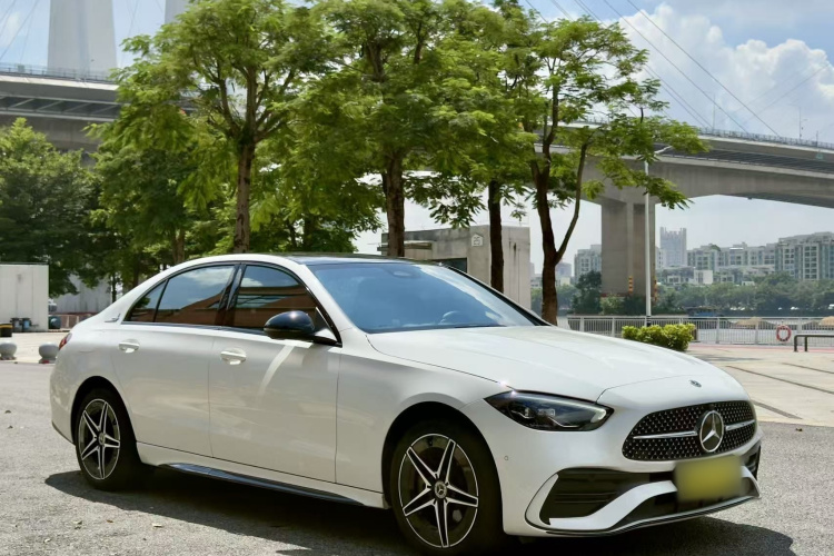 奔驰C级 2024款 C 260 L 皓夜运动版车身外观6005