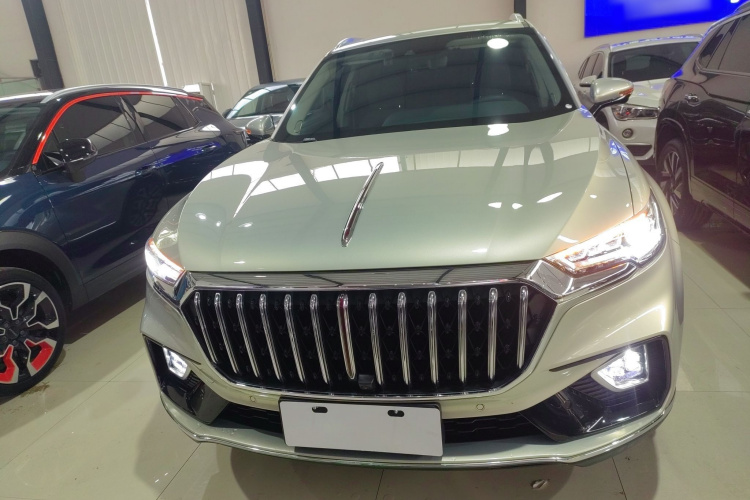 红旗HS5 2022款 改款 2.0T 智联旗领四驱版车身外观2