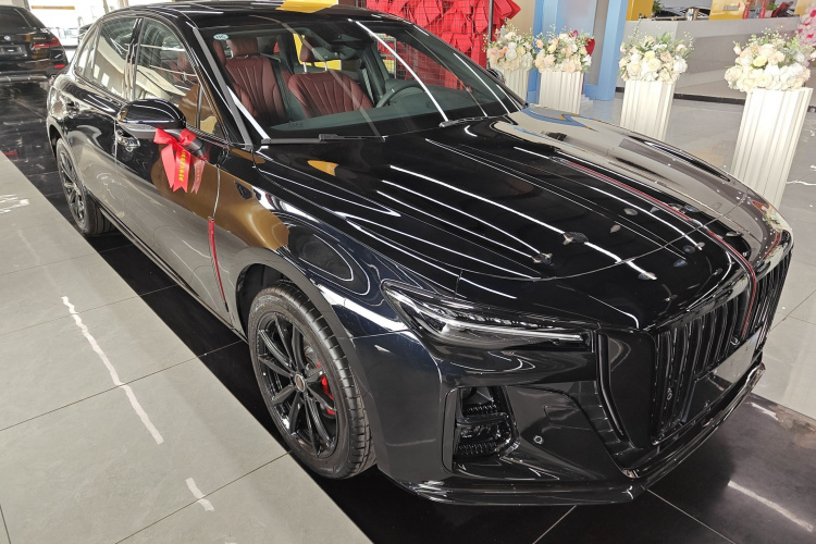 红旗H5 2025款 2.0T 自动玄影200万辆纪念版车身外观6002