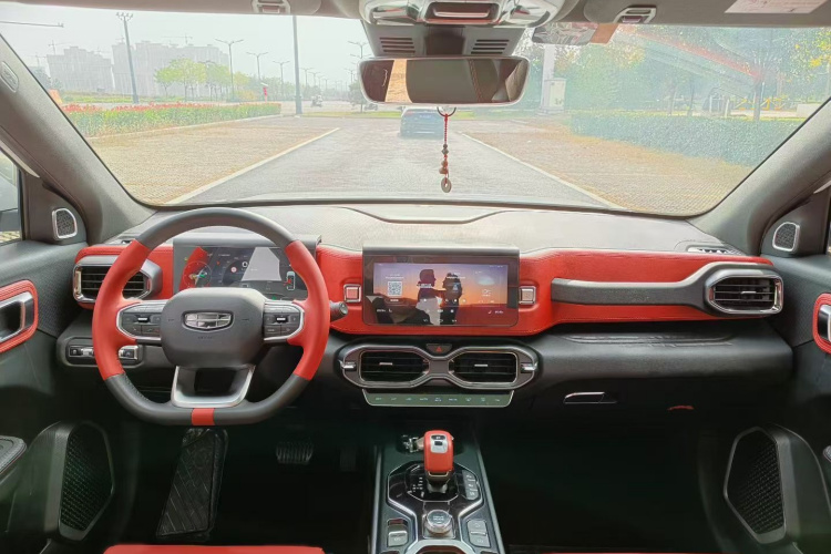 吉利汽车 吉利icon 2020款 1.5TD i9 BSG中控内饰7003