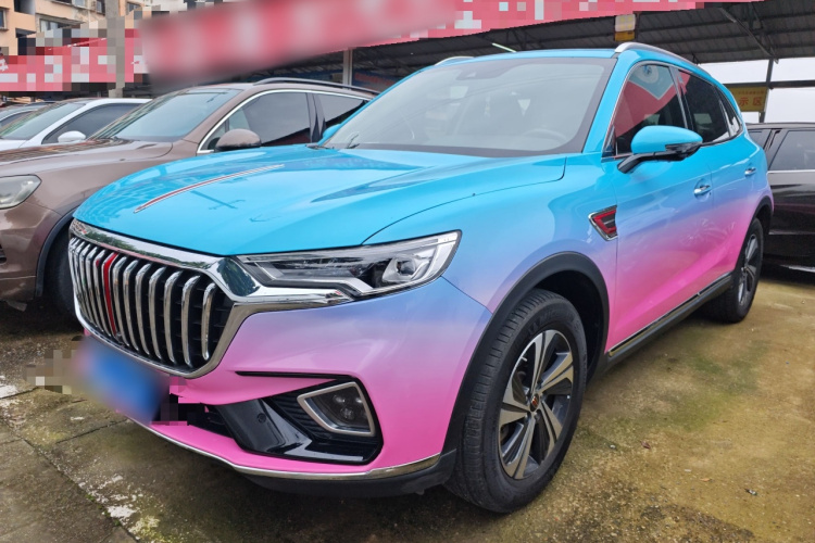 红旗HS5 2019款 2.0T 智联旗享版车身外观1