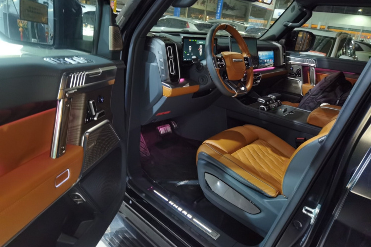 猛士917 2023款 纯电基础版中控内饰7003