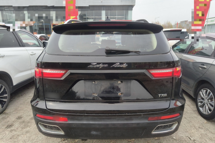 众泰T700 2017款 1.8T 双离合尊贵型车身外观6