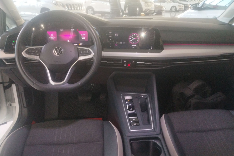 大众 高尔夫 2023款 改款 280TSI DSG Pro中控内饰7002