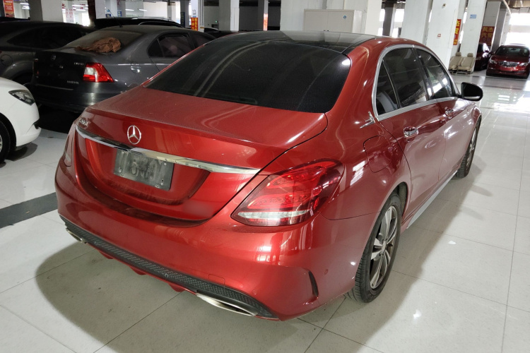 奔驰C级 2016款 C 200 L 运动型车身外观7