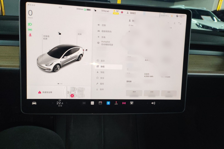特斯拉 Model 3 2022款 后轮驱动版局部细节16