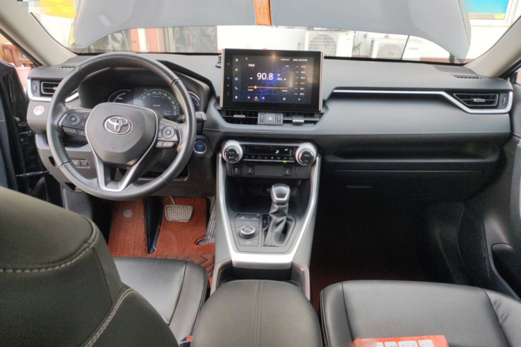 丰田 RAV4荣放 2021款 双擎 2.5L E-CVT四驱精英PLUS版中控内饰12