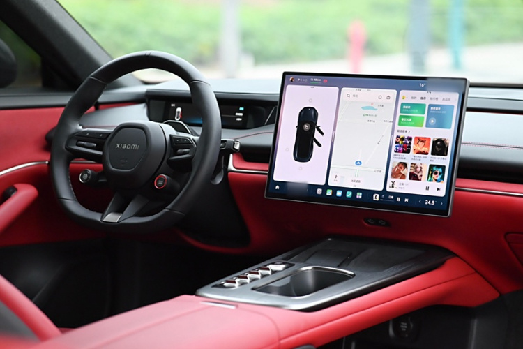 小米汽车 小米SU7 2024款 后驱超长续航高阶智驾Pro版中控内饰7011