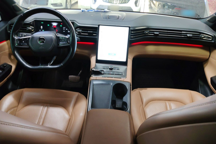 蔚来ES6 2020款 430KM 性能版中控内饰7002