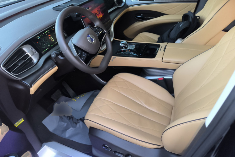 腾势D9 2024款 DM-i 980 四驱尊贵型中控内饰19