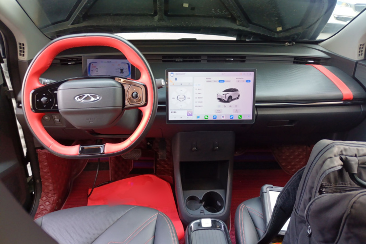 奇瑞新能源 奇瑞无界Pro 2022款 301km 神兽版 磷酸铁锂中控内饰7002