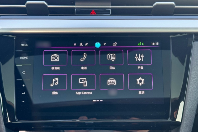 一汽-大众CC 2024款 380TSI 夺目版中控内饰7005