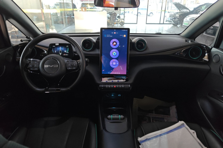 比亚迪 海豚 2024款 荣耀版 420km 自由版中控内饰12