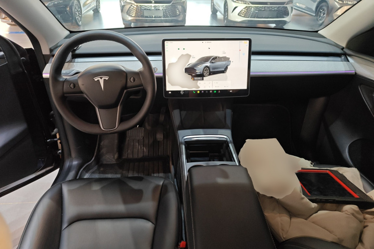 特斯拉 Model Y 2024款 后轮驱动版中控内饰12