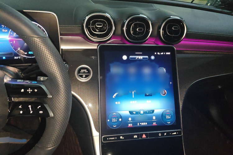 奔驰C级 2022款 改款 C 200 L 运动版局部细节16