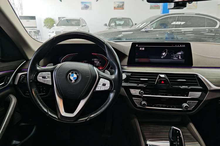 宝马5系 2020款 530Li 领先型 豪华套装中控内饰7006