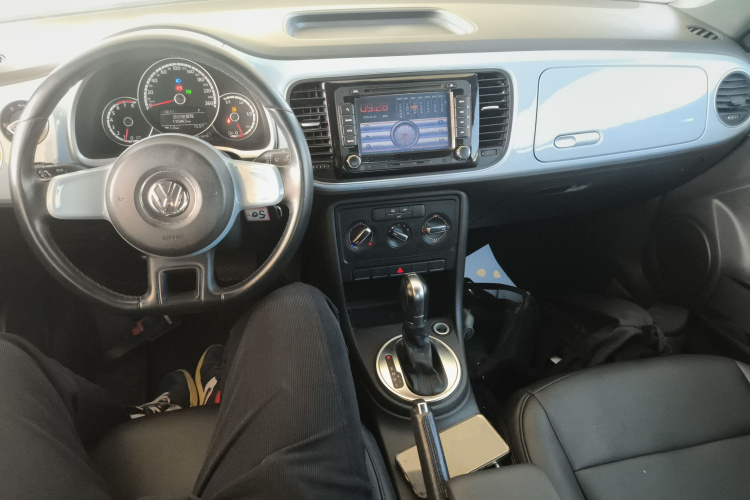 大众 甲壳虫 2014款 1.2TSI 时尚型中控内饰12