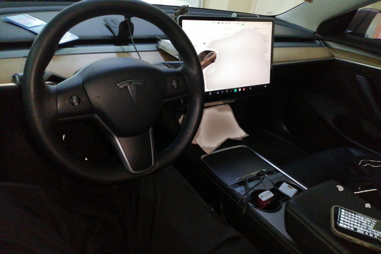 特斯拉 Model 3 2022款 Performance高性能全轮驱动版中控内饰7002