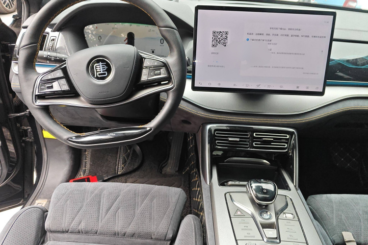 比亚迪 唐新能源 2024款 DM-p 战神版中控内饰12