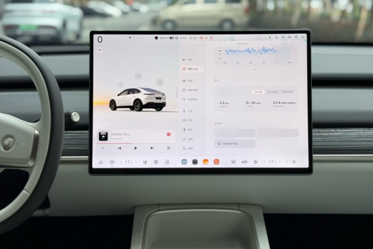 乐道L60 2024款 60kWh 四驱版中控内饰7004
